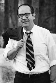 Informal photograph of Thornburgh campaigning in Philadelphia, fall 1978 