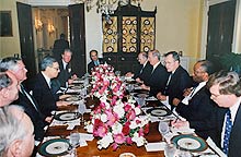 <white house luncheon honoring un secretary- general boutros boutros-ghali >