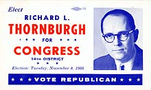 Thornburgh for congress
